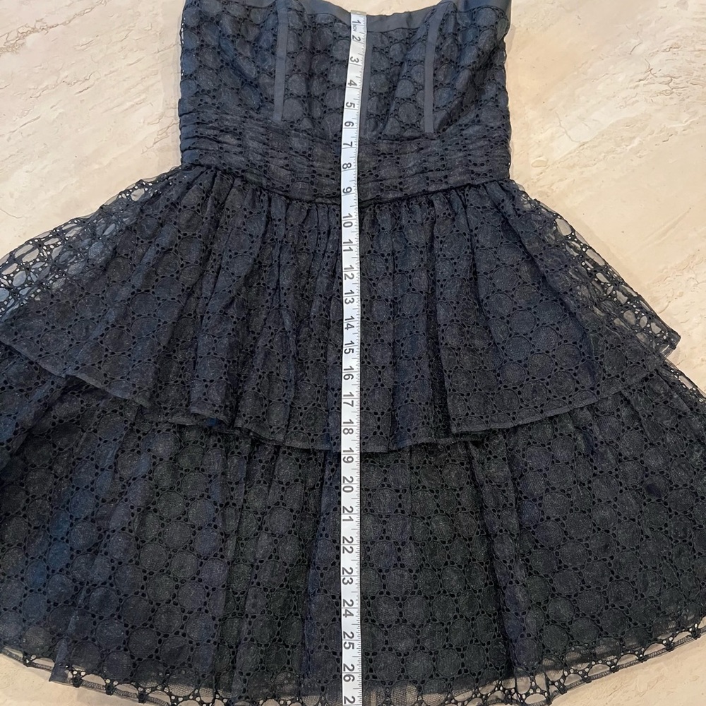 Vintage Betsy Johnson Black Strapless w removable “halter” strap - Picture 14 of 16